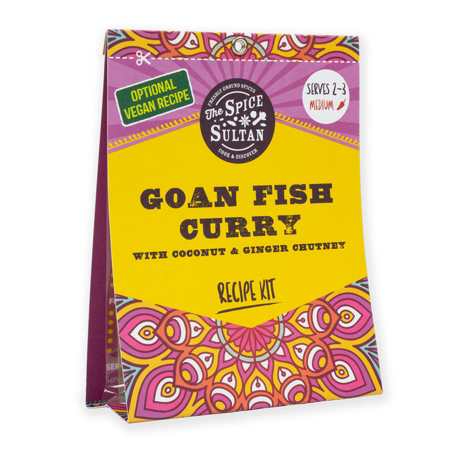 Goan Fish Curry, Spice Recipe Kit, Curry Kit, Vegan Curry Kit, Curry Recipe